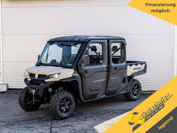 CF-Moto UForce 1000 XL mit Vollkabine & Heizung