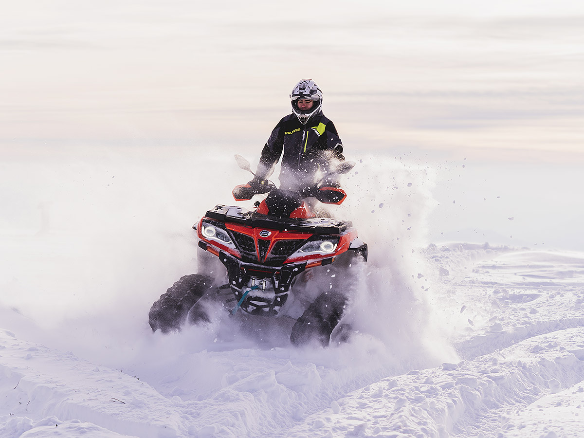 ATV, CFMOTO, Schnee, Winter, Profi