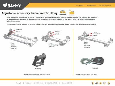 Schneefräse RAMMY 155 UTV