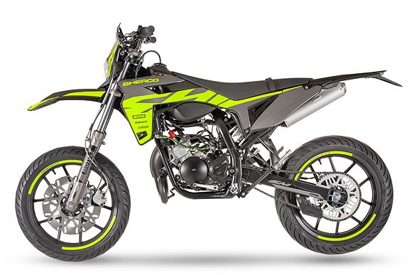 SHERCO 50 SM-R SILVER 2025