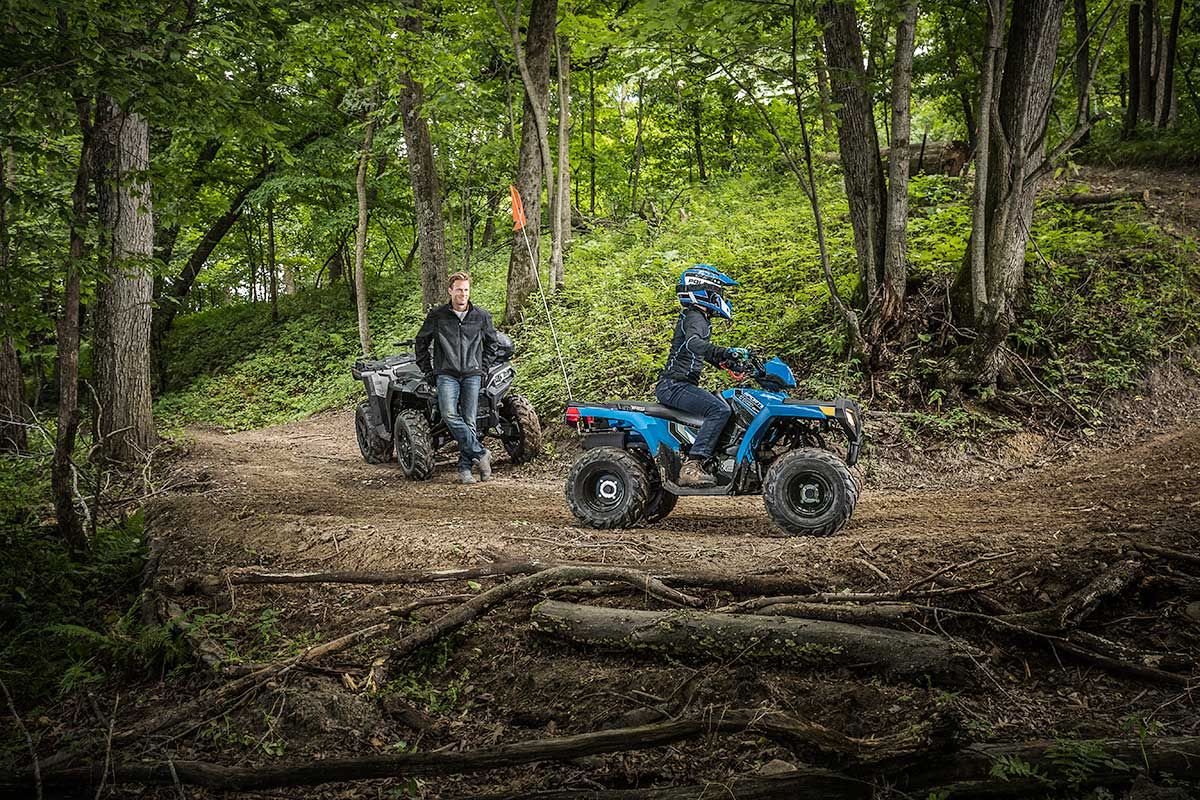 Polaris Quad Offroad Kind Eltern Training