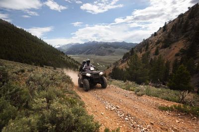 Polaris Sportsman 570 Touring Probefahrt