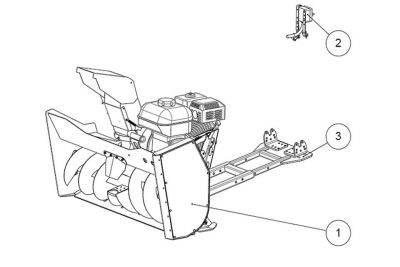 Schneefräse - RAMMY 120 ATV